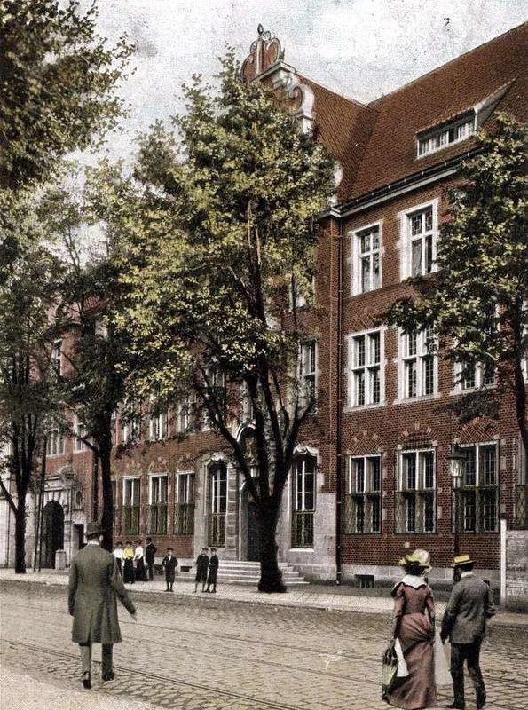 Gdańsk, urząd pocztowy we Wrzeszczu — fotografia archiwalna